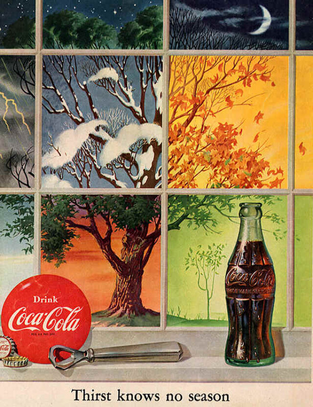 Coca Cola Werbung 1952 1