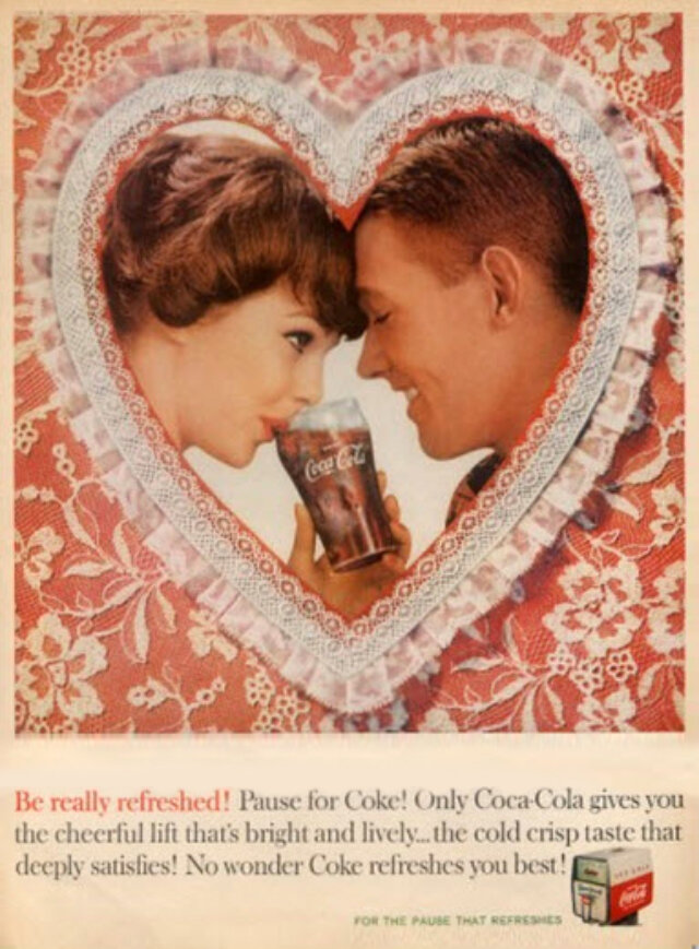 Coca Cola Werbung 1960