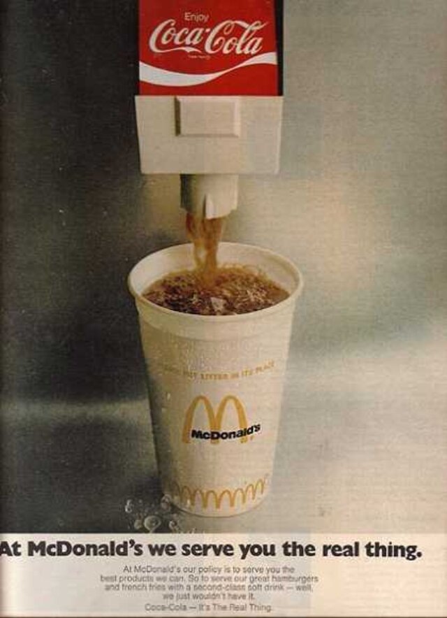 Coca Cola Werbung 1970s 2